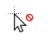 Unavailable cursor