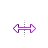 Horizontal resize cursor