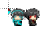 Blue and Iza-chan cursor