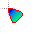 Colour smooth triangle Cursors preview