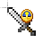 iron sword and clock cursor