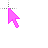 Pink-cursor cursor