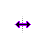 Horizontal resize cursor