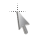Aluminium cursor