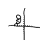 stickman with a plus cursor