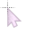 Large Pink HK cursor