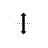Vertical resize cursor