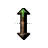 Vertical resize cursor