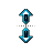 Vertical resize cursor