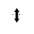 Vertical resize cursor