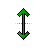 Vertical resize cursor