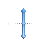 Vertical resize cursor