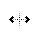 Horizontal resize cursor