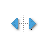 Horizontal resize cursor