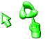 RealWorld Green Cursors cursor preview