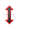 Vertical resize cursor