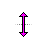 Vertical resize cursor