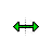 Horizontal resize cursor