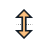 Vertical resize cursor