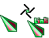 Glitter Blue Cursors preview