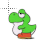 Yoshi with Shades cursor