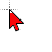 red shine cursor