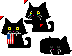 Black Kitties -EXTRAS- Cursors cursor preview