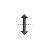 Vertical resize cursor