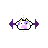Horizontal resize cursor