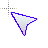 blue cursor