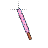 Pocky (crunchy pink) cursor
