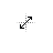 upper right to lower left cursor