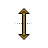 Vertical resize cursor