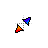ADOFAI DIagonal 2 Downleft Upright cursor