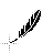 Mono Feather cursor