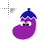 Eggplant cursor