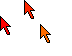 Black Royale Gold Cursors cursor preview