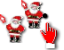 Christmas Santa by Tajanator Cursors cursor preview