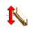Vertical resize cursor
