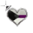 Demisexual Heart Cursors preview