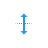 Vertical resize cursor
