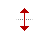 Vertical resize cursor