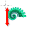 Vertical resize cursor