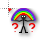 Stick Rainbow Man Cursors preview