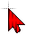 Medium Red VS C cursor