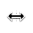 Horizontal resize cursor