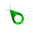 Hollow Metallic Pin cursor
