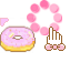 Cute Kawaii Donuts Cursors preview
