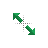 Diagonal resize 2 cursor