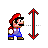 Vertical resize cursor